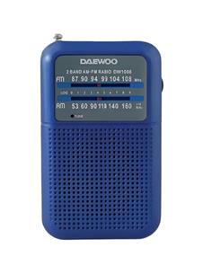 Daewoo DW1008BL Radio Portátil AM/FM Azul