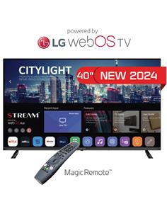 Televisor 40" STREAM SYSTEM Full HD  Smart Tv LG  WebOS + Magic Remote