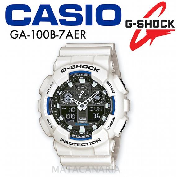 CASIO GA-100B 7AER G-SHOCK MEN´S WATCH