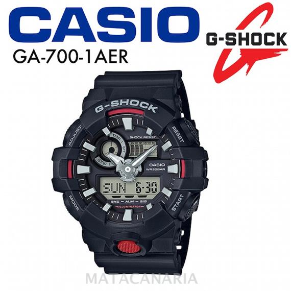 CASIO GA-700 1AER MEN´S WATCH