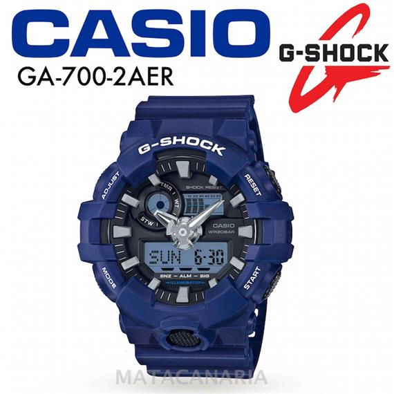 CASIO GA-700 2AER MEN´S WATCH