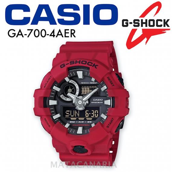 CASIO GA-700 4AER MEN´S WATCH