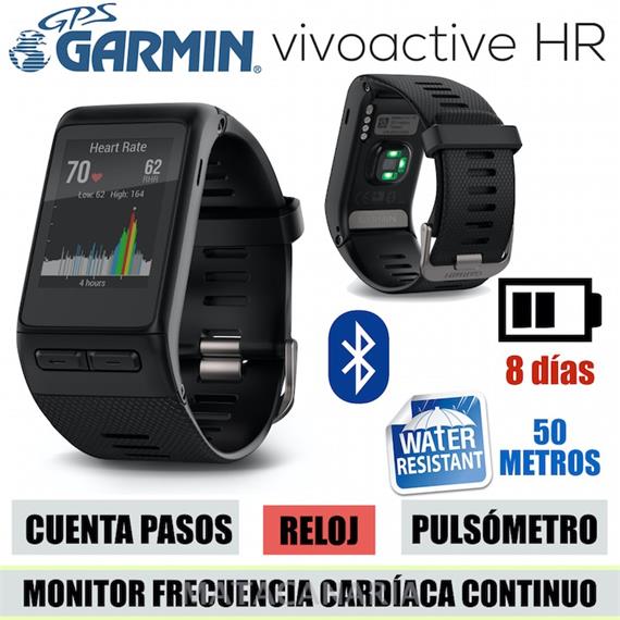 GARMIN 1605 VIVOACTIVE HR BLACK