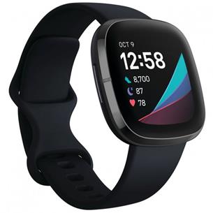 FITBIT SENSE GRIS CARBÓN Y ACERO INOX (FB512BKBK)