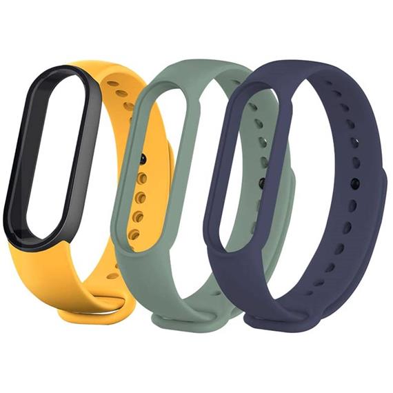 Xiaomi Mi Smart Band 5/6 Strap Azul/ Amarillo/ Verde (BHR4640GL)