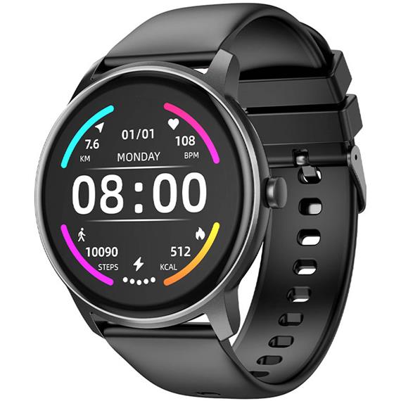 Hoco Y4 Smartwatch con Pulsómetro Negro