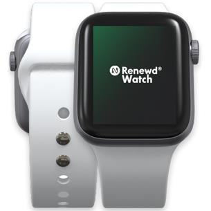 Renewd Apple Watch Series 3 Plata/Blanco 38mm (RND-W32238)