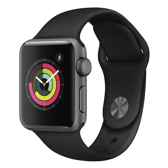 Renewd Apple Watch Series 3 Gris/Negro 38mm (RND-W31138)