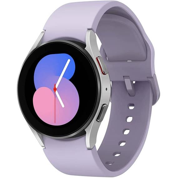 Samsung Galaxy Watch 5 40mm BT Plata/ Pulsera Púrpura (SM-R900)