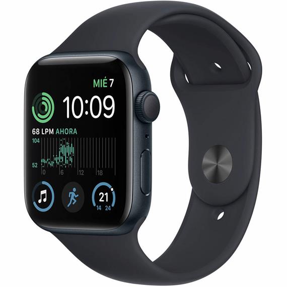 Apple Watch SE (2ª Gen) GPS 44mm Medianoche (MNK03TY/A)