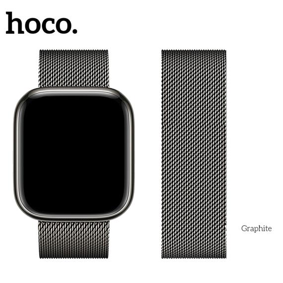 Hoco iWatch WA03 Correa Acero Graphite