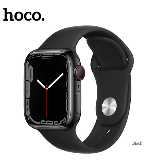 Hoco iWatch WA01 Correa Sport Silicona Negro