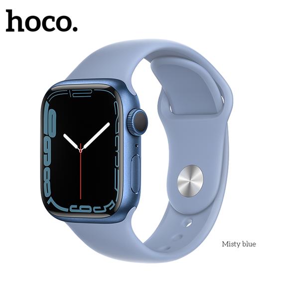 Hoco iWatch WA01 Correa Sport Silicona Azul Midnight