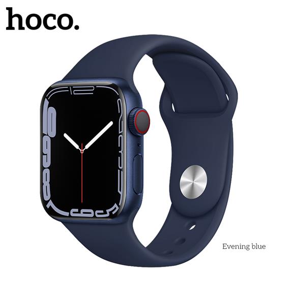 Hoco iWatch WA01 Correa Sport Silicona Azul Evening