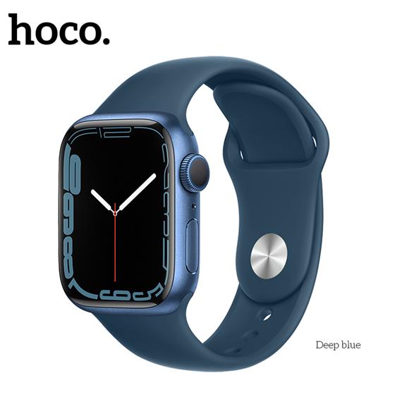 Hoco iWatch WA01 Correa Sport Silicona Azul Deep