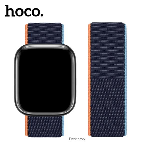 Hoco iWatch WA02 Correa Nylon Azul Marino