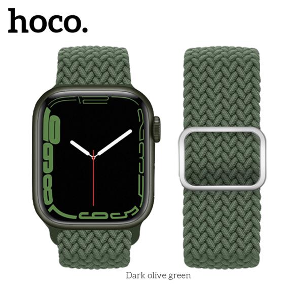 Hoco iWatch WA05 Correa Jane Eyre Nylon Verde Oliva Oscuro