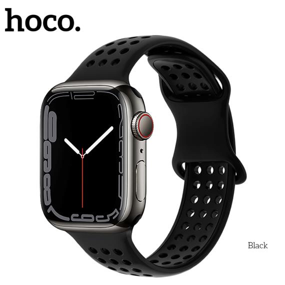 Hoco iWatch WA08 Correa Flexible Negra