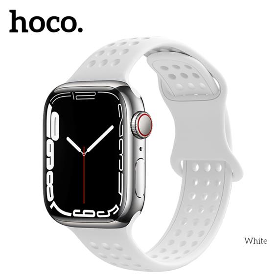 Hoco iWatch WA08 Correa Flexible Blanca