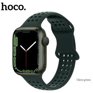 Hoco iWatch WA08 Correa Flexible Verde Oliva