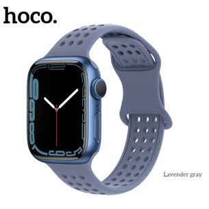 Hoco iWatch WA08 Correa Flexible Gris Lavanda