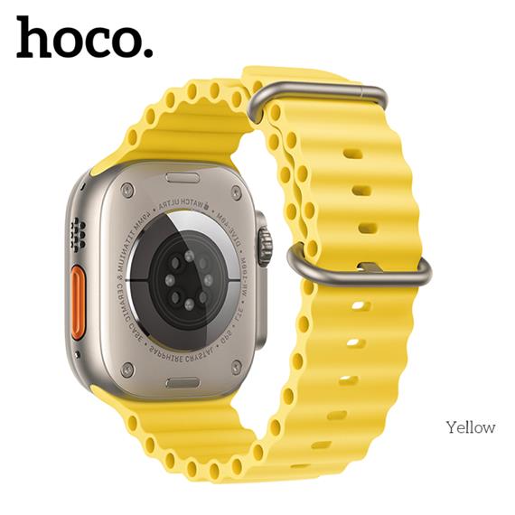 Hoco iWatch WA12 Correa Marine Amarillo