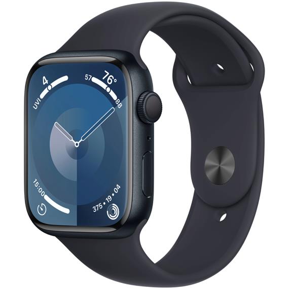 Apple Watch Series 9 GPS 45mm Midnight Aluminium C M/L (MR9A3QL/A)