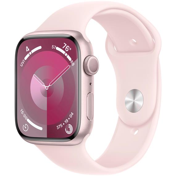 Apple Watch Series 9 GPS 45mm Pink Aluminium S/M (MR9G3QL/A)