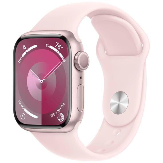 Apple Watch Series 9 GPS 41mm Pink Aluminium M/L (MR943QL/A)