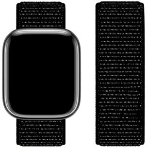 Hoco iWatch WA02 Original Series Loop Type Nylon Strap (38/40/41mm) Pure Black