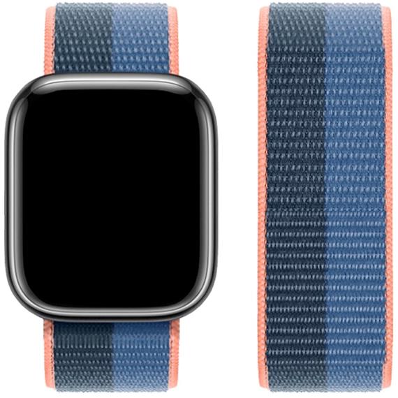 Hoco iWatch WA02 Original Series Loop Type Nylon Strap (38/40/41mm) Deep Blue Bird Feather