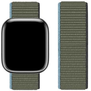 Hoco iWatch WA02 Original Series Loop Type Nylon Strap (38/40/41mm) Dark Olive Green