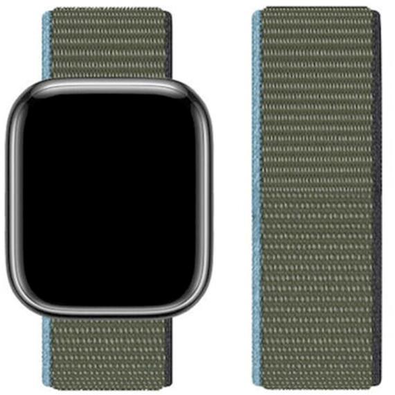 Hoco iWatch WA02 Original Series Loop Type Nylon Strap (38/40/41mm) Dark Olive Green