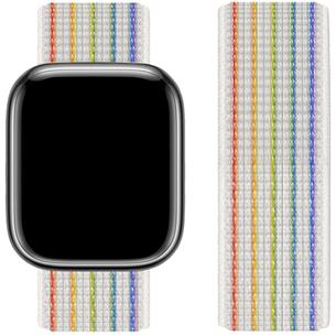 Hoco iWatch WA02 Original Series Loop Type Nylon Strap (38/40/41mm) Reflective Rainbow Edition