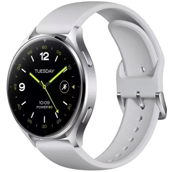 Xiaomi Watch 2 Plata Smartwatch con Google OS y NFC (BHR8034GL)