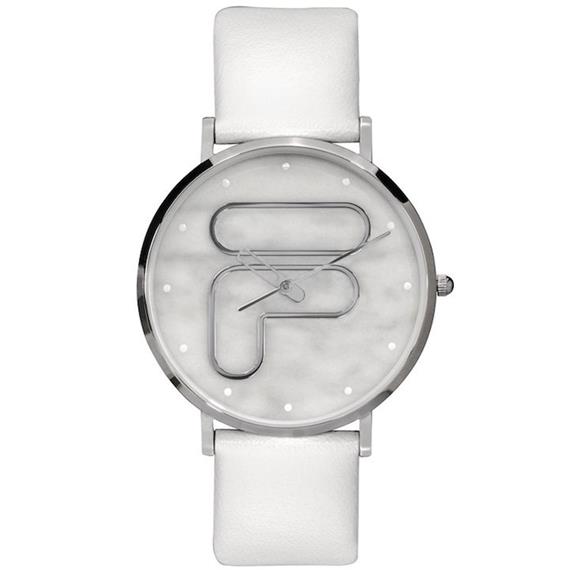 FILA 38-192-001 RELOJ CUERO BLANCO