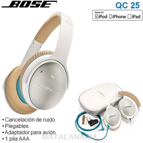 BOSE QC25 AURICULAR WHITE