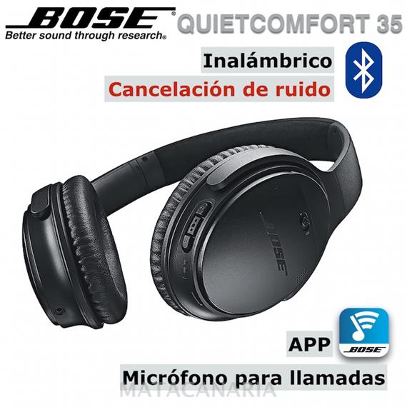 BOSE QUIETCOMFORT 35 AURICULAR WIRELESS BLACK