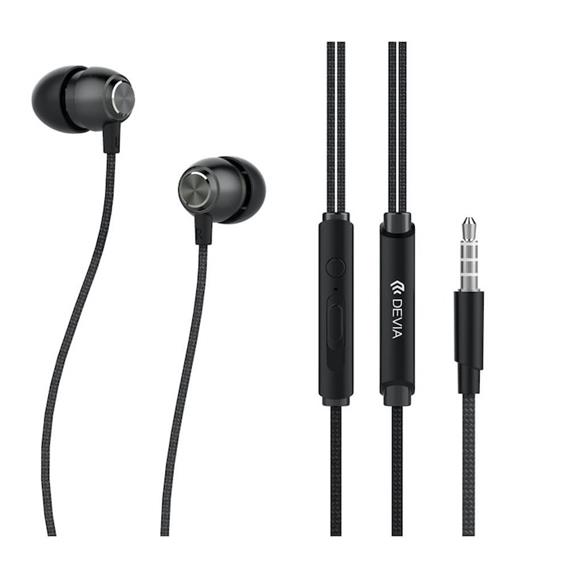 DEVIA P1 MARRON IN-EAR AURICULAR BLACK