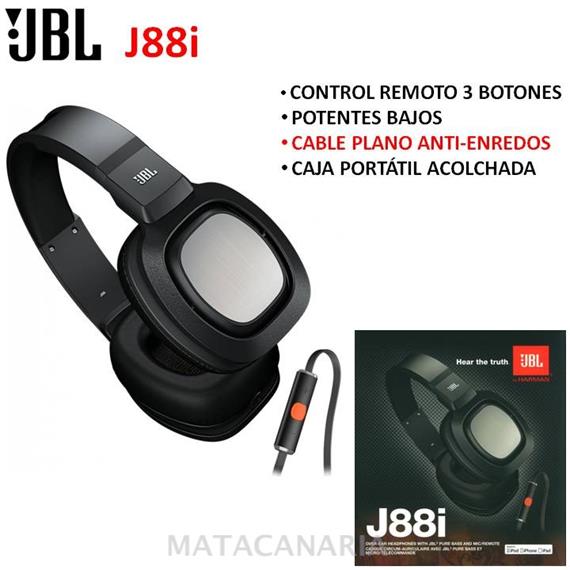 JBL J881 OVER EAR AURICULAR BLACK