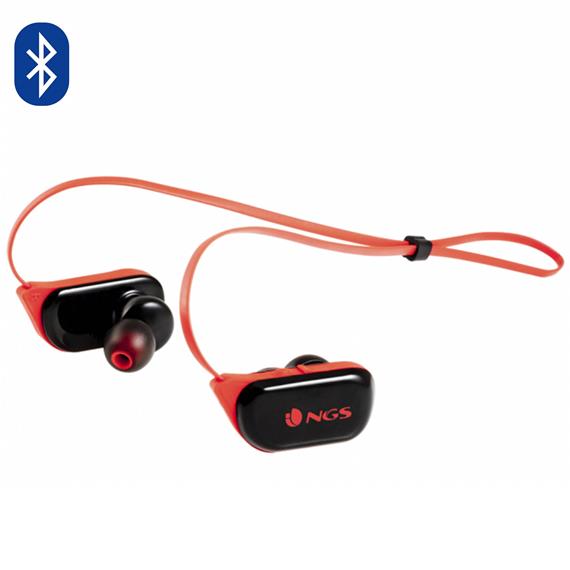 NGS Artica Ranger Auricular Bluetooth Rojo