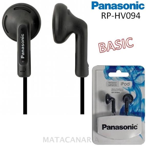 Panasonic RP-HV094E-K Auricular Negro