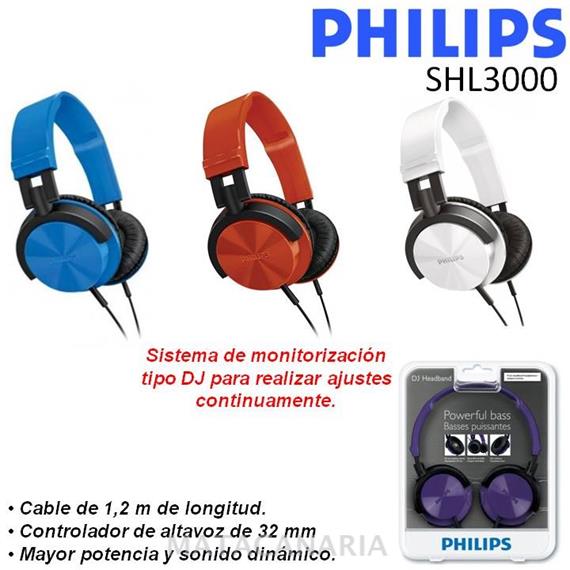 PHILIPS SHL-3000 AURICULAR