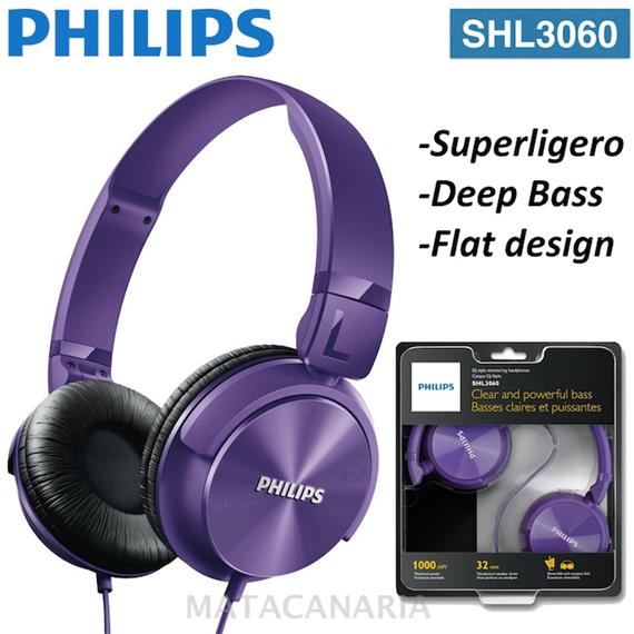 PHILIPS SHL-3060 AURICULAR VIOLET