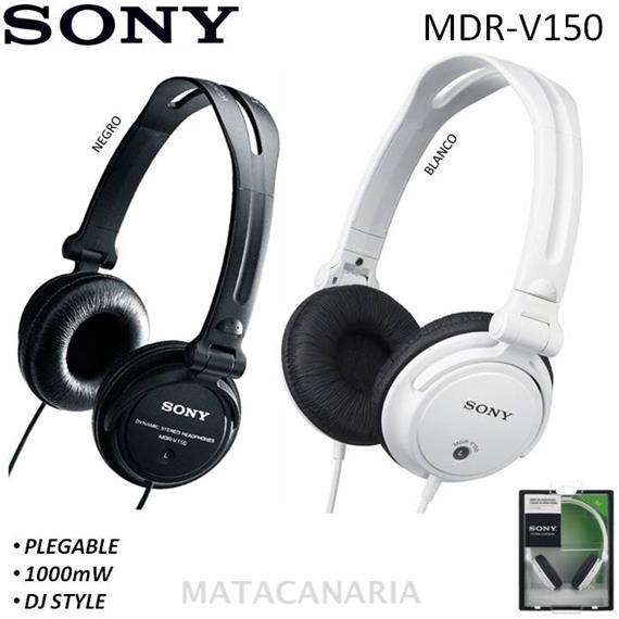 SONY MDR-V 150 AURICULAR BLACK