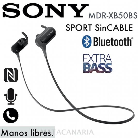 SONY MDR-XB50BS EXTRA BASS AURICULAR BLACK