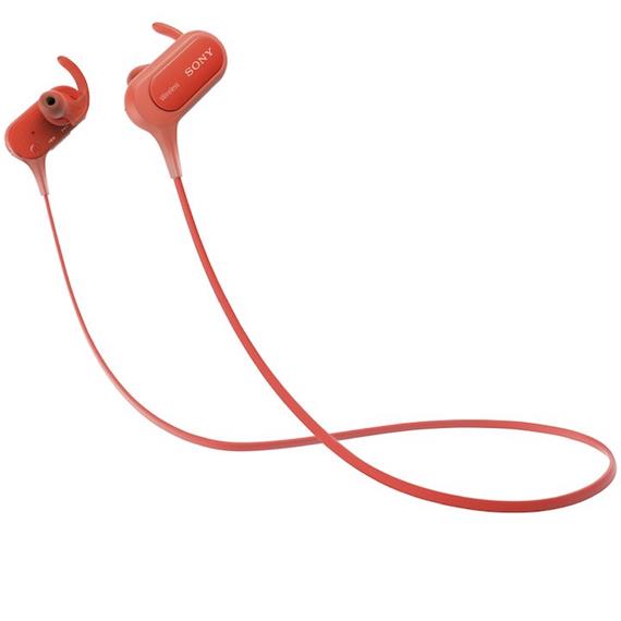 SONY MDR-XB50BS AURICULAR BLUETOOTH SPORT ROJO