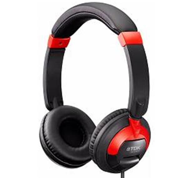 TDK ST-260S AURICULAR CON MICROFONO ROJO