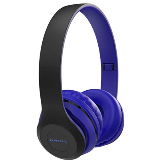 BOROFONE BO4 AURICULAR BLUETOOTH / MICRO SD BLUE