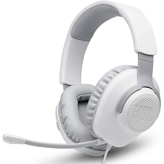 JBL QUANTUM 100 AURICULAR GAMING 3.5MM BLANCO